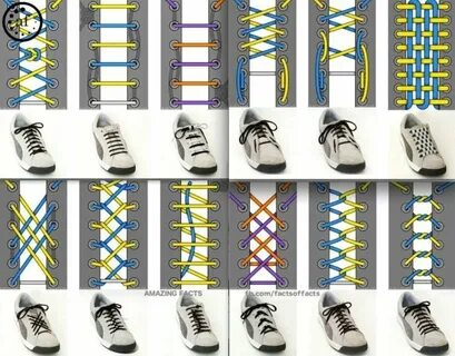 Как вставлять шнурки: в кроссовки и в штаны