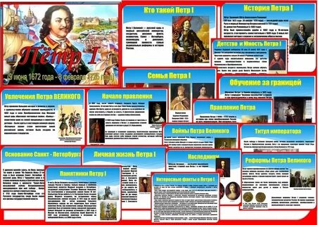 Мероприятия петра первого