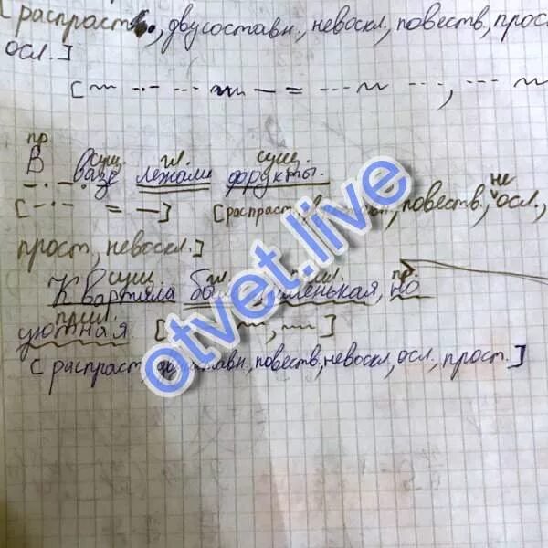 Яблоня синтаксический разбор