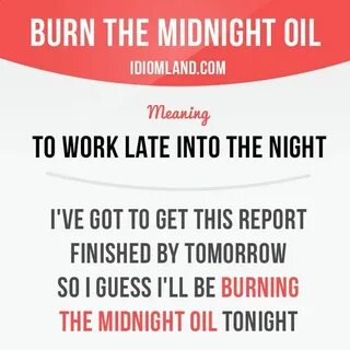 Oil burning перевод