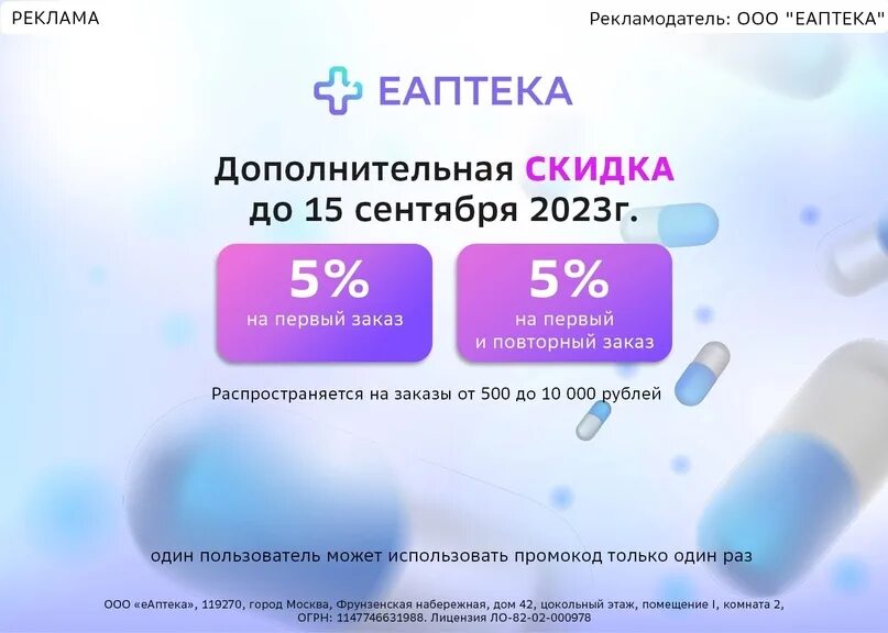 Еаптека акции