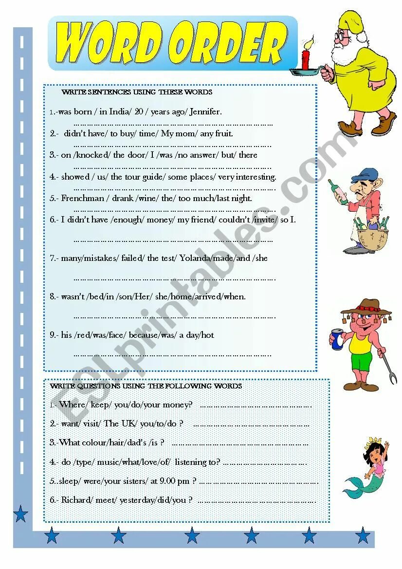 Past simple questions word order. Word order worksheets. word order in english sentence worksheets. past simple word order worksheets. question words word order.