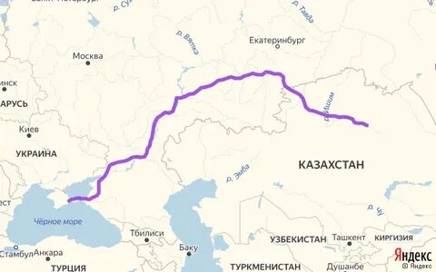 Сколько км от украины до сибири