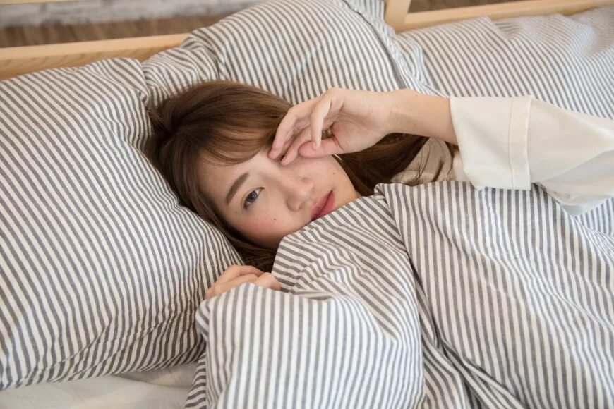 She have been asleep