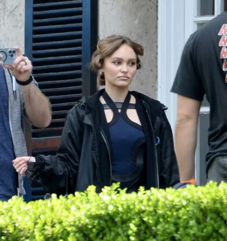The weeknd rose depp fill void. Lily rose depp.