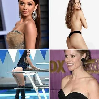 (Sarah Hyland, Sofia Vergara, Ariel Winter, Julie Bowen). r/jerkofftocelebs...