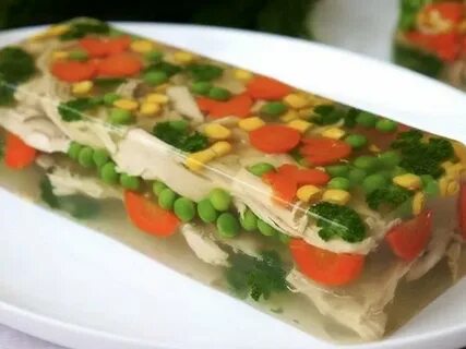Заливное из курицы без желатина