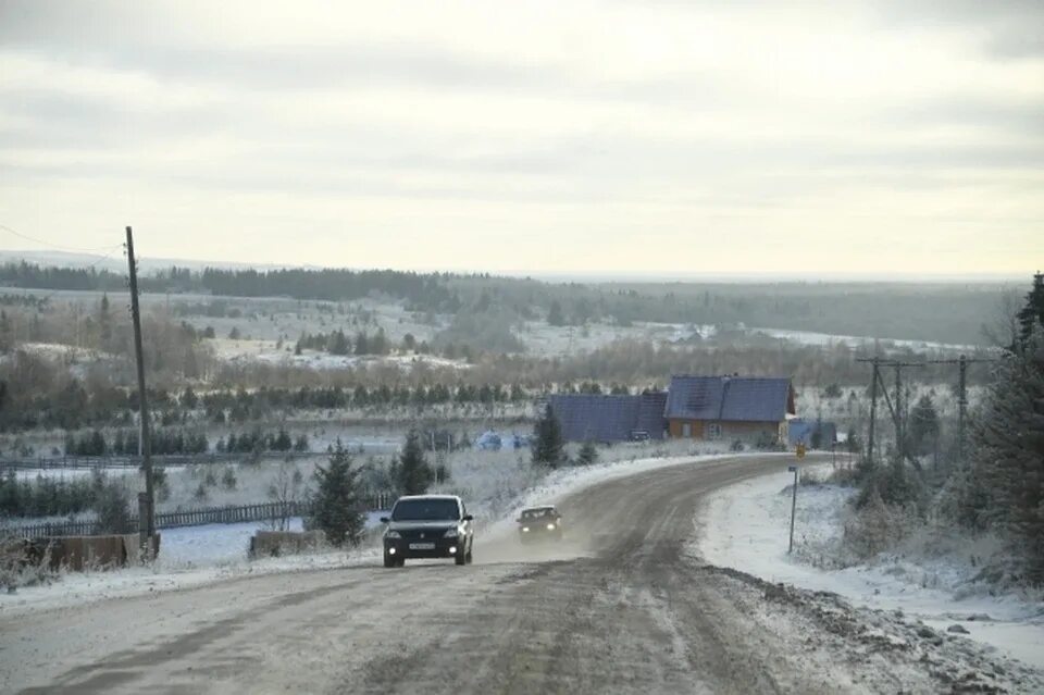 Состояние дорог Нижегородской области. Комсомольск Оренбургская область. Трасса м 7 600 на 9 декабря.