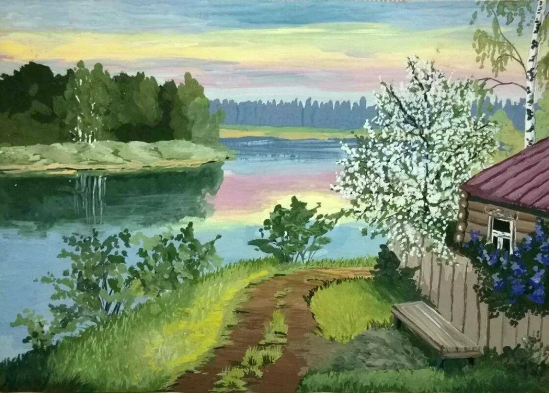 родные темы. композиция на тему родные просторы. рисунок на тему родные пейзажи. пейзажи родного края рисунки на конкурс. рисунок на тему родной край.