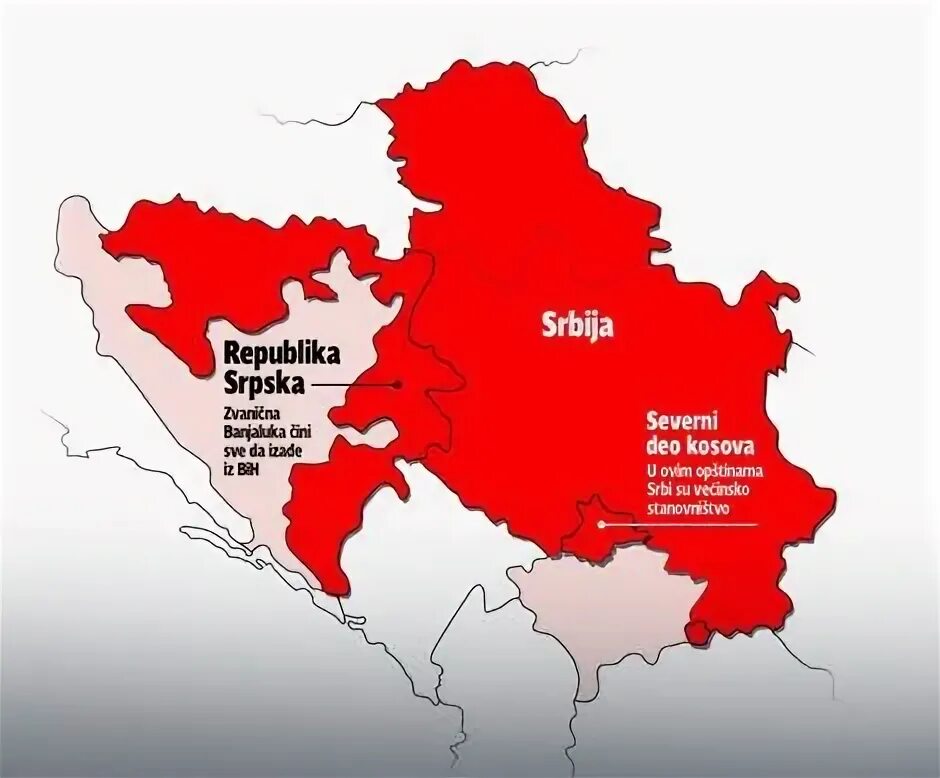 Сербия и республика сербская на карте. Сербы в Косово карта. Республика Сербская и Сербия. Великая Сербия карта. Республика Сербская и Сербия на карте.