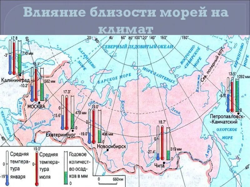 Какой океан не влияет на климат. Как близость морей и океанов влияет на климат. Влияние морей и океанов на климат России. Влияние океана на климат России. Влияние удаленности океанов на климат.