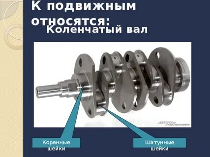Сколько шеек имеет коленчатый вал