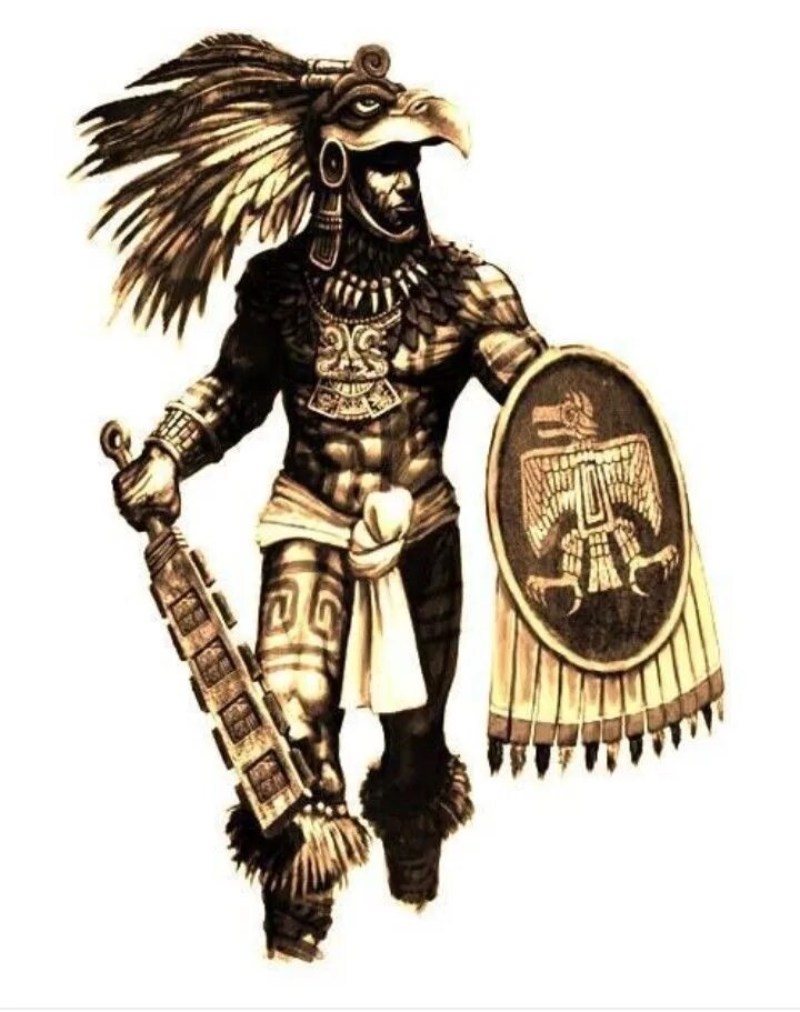 Хайда тату. Aztek амулеты. Индейские символы. Орел майя. Птица ацтекский майя символ.