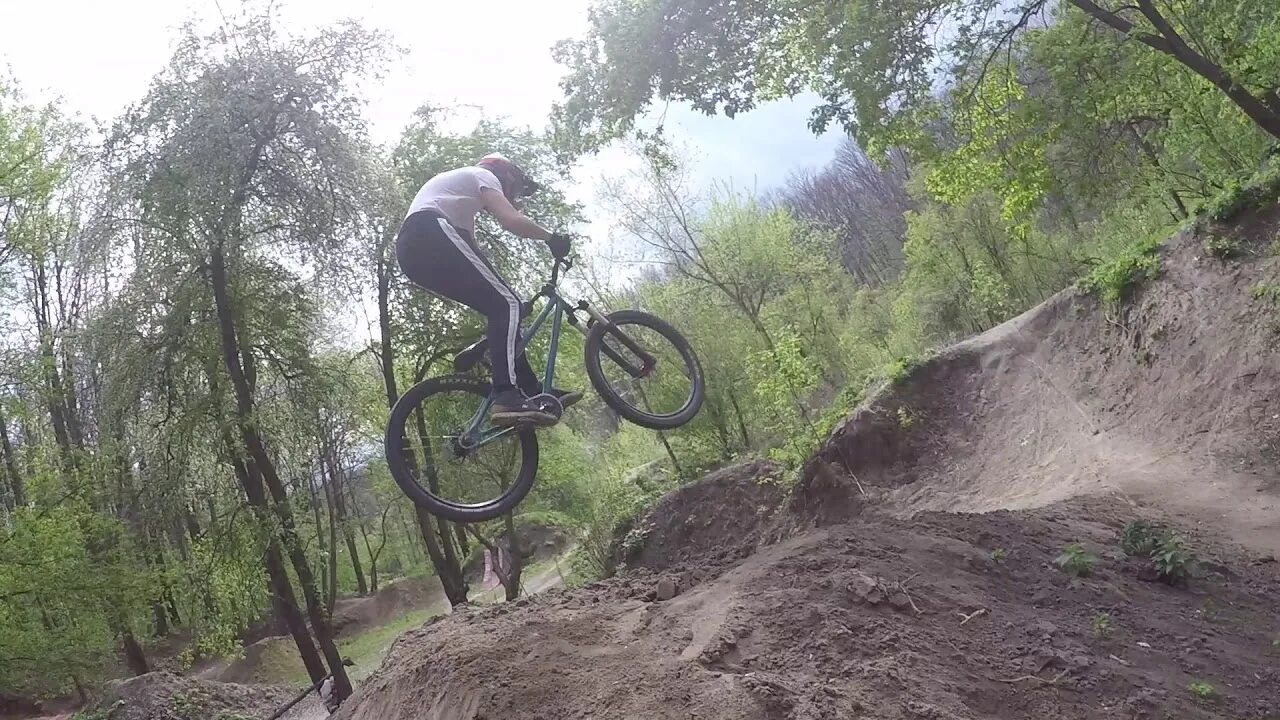 Выкаченный велосипед. Дерт Рич Райли. Покатушки MTB. МТБ покатухи. Дёрты в Калужской области.