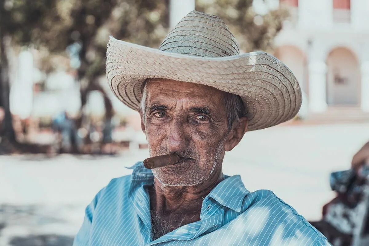 Кубинские старики. Кубинец колоритный. Старый мексиканец. Колоритные портреты.