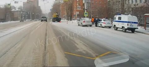 Иркутском сбит