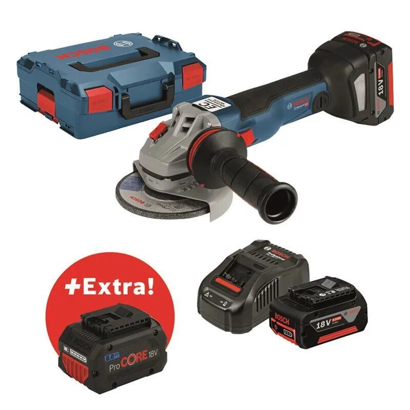 Аккумуляторная ушм bosch. Ушм аккумуляторная bosch gws 18v-10 c 5.0ач х2 + 8.0ач х1 l-boxx, 18 в, 125 мм, bosch procore18v. аккумуляторная болгарка bosch 18v. ушм аккумуляторная bosch gws 18v-125 0 l-boxx, 18 в, 125 мм. gws 18v-10.