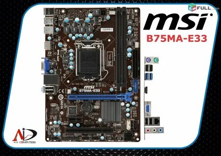 Материнская плата msi b75ma