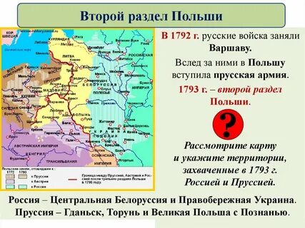 Разделы польши