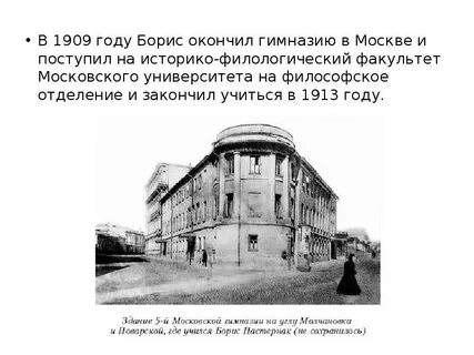 Пастернак университет