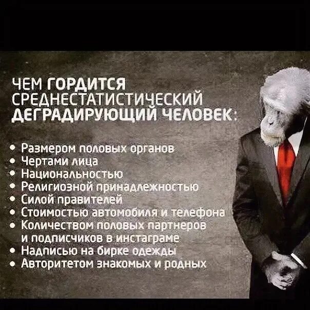 Который гордится своим. Чем гордится человек. среднестатистический человек. чем гордится деградирующий человек. чем гордится среднестатистический деградирующий.