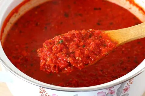 Кавказская острая аджика на зиму