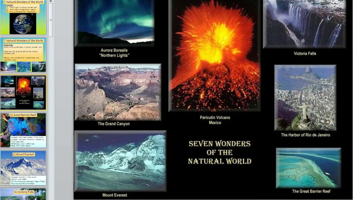 Natural wonder егэ. Natural wonders of the world 4. Seven natural wonders of the world. Seven natural wonders. Амазония move it.