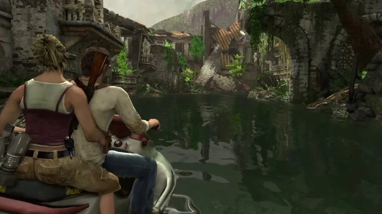 Uncharted прохождение на русском. Анчартед судьба Дрейка. Uncharted: Drake’s Fortune Gameplay. Uncharted Drake s Fortune финал. Uncharted 1 геймплей.