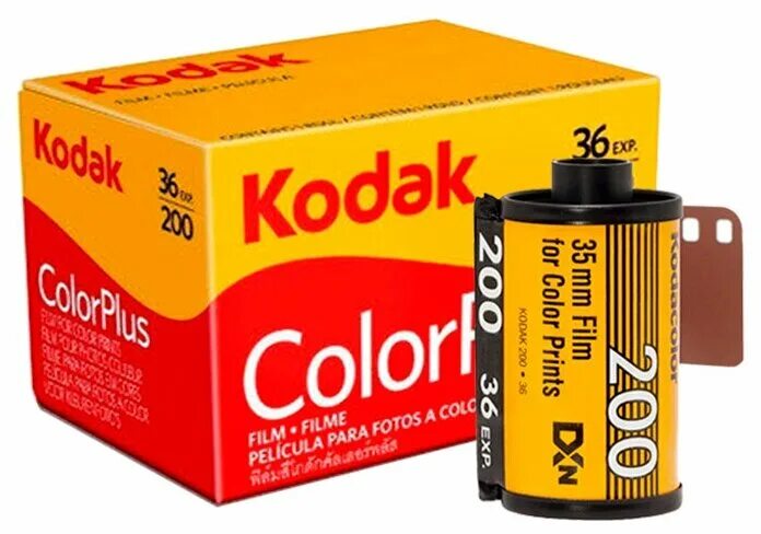 Kodak color 200 примеры фото Фотоплёнка Kodak Color Plus 200/36 купить с доставкой по выгодным ценам в инте