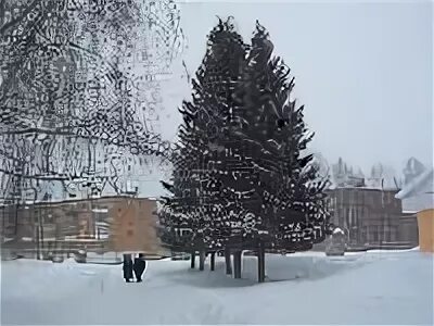 Юрга на зиму