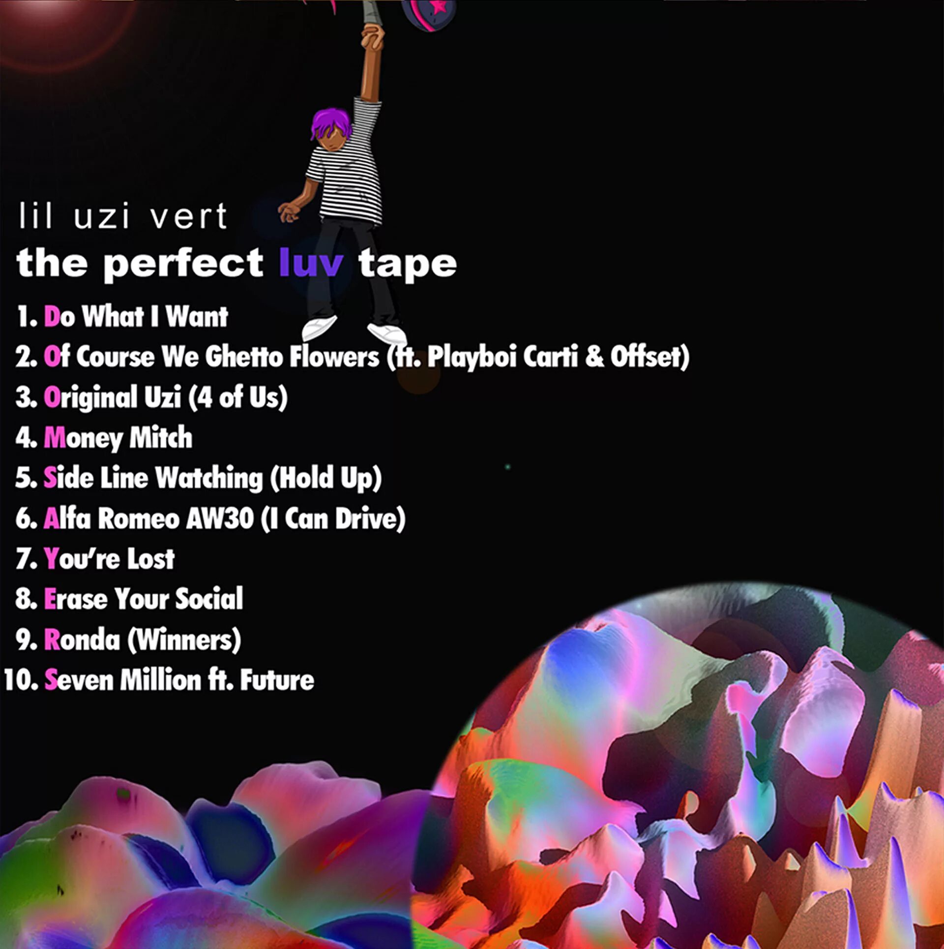 Lil uzi текста. Lil Uzi Vert the perfect Luv Tape. Pink Tape Lil Uzi Vert обложка. The perfect Luv Tape обложка. Lil Uzi Vert album Cover.