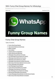 Group name