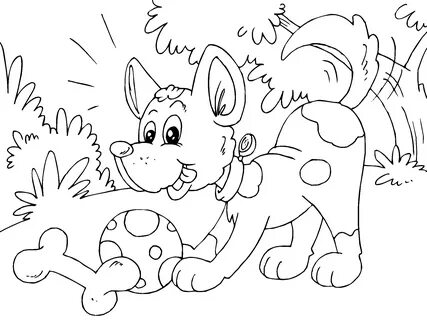 Cute Puppy coloring page Puppy coloring pages, Coloring pages, Coloring books