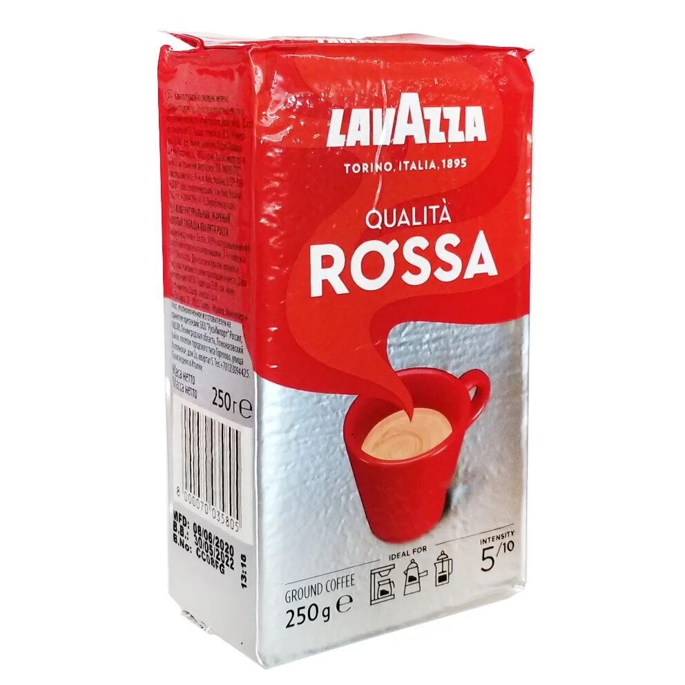 Кофе Лавацца Росса молотый. Lavazza Rossa молотый в/у 250г*20. Lavazza Rossa молотый. Кофе молотый Lavazza qualita Rossa 250г Lavazza. Кофе молотый lavazza qualita