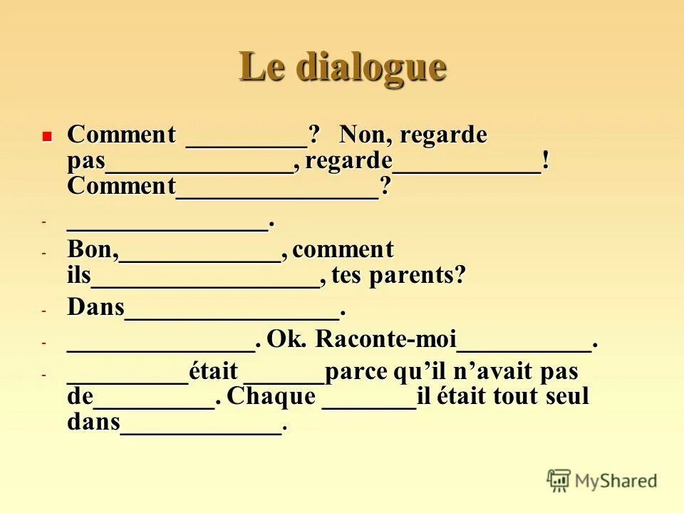 Non comment. Non comment