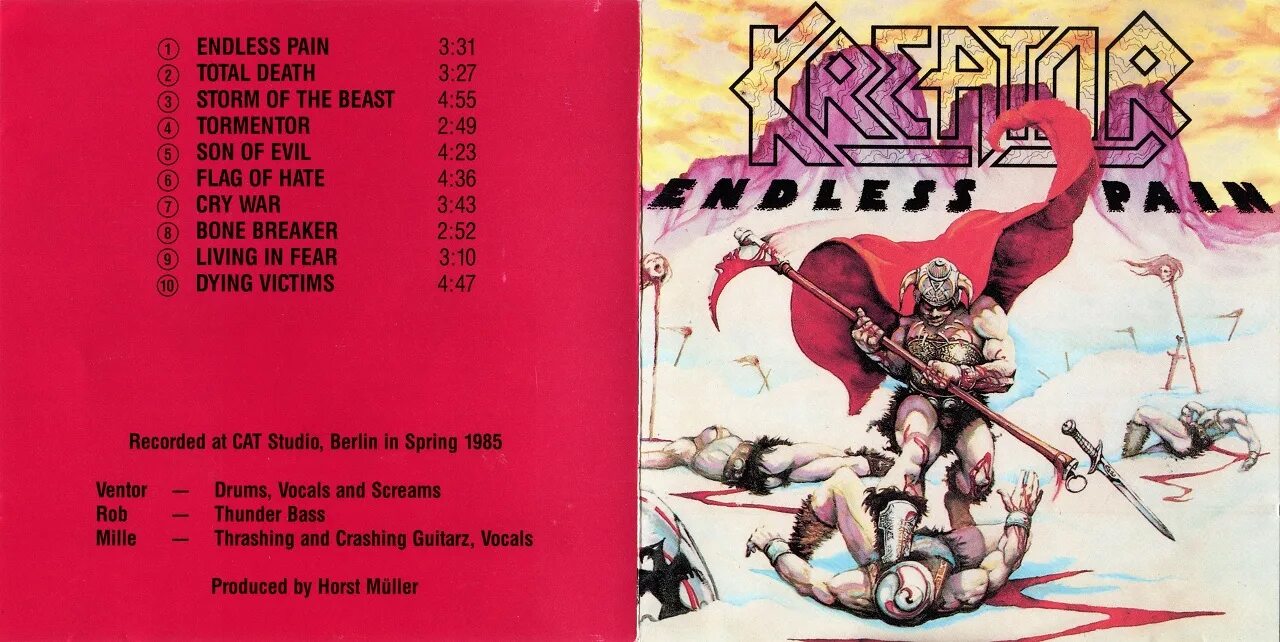 Endless перевод на русский. Kreator endless Pain 1985. Kreator endless Pain обложка. Endless Pain Kreator 2017. Kreator 1985 Постер.