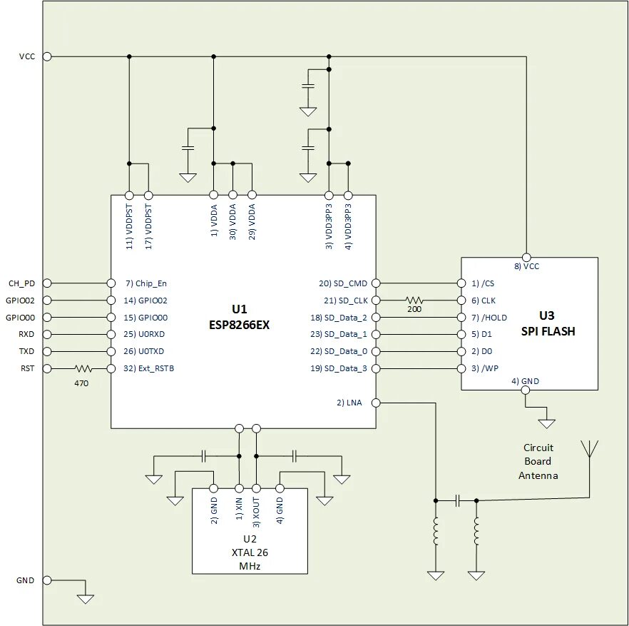 Esp8266 esp 01. Esp8266 01. esp-01 схема. принципиальная электрическая схема esp8266.