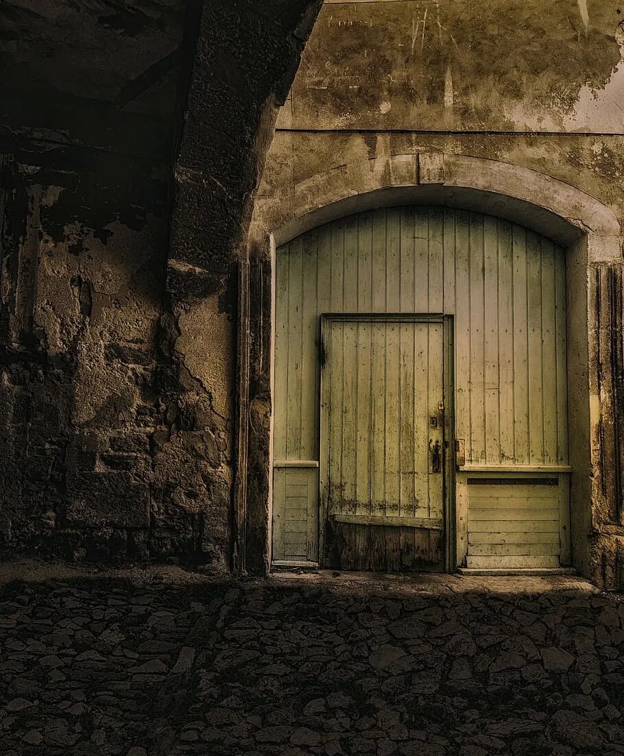 Dark door