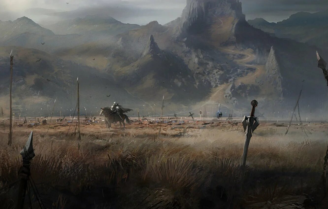 Читать полностью место для битвы. Medieval concept art поле боя. поле битвы. поле боя средневековье. поле боя фэнтези.