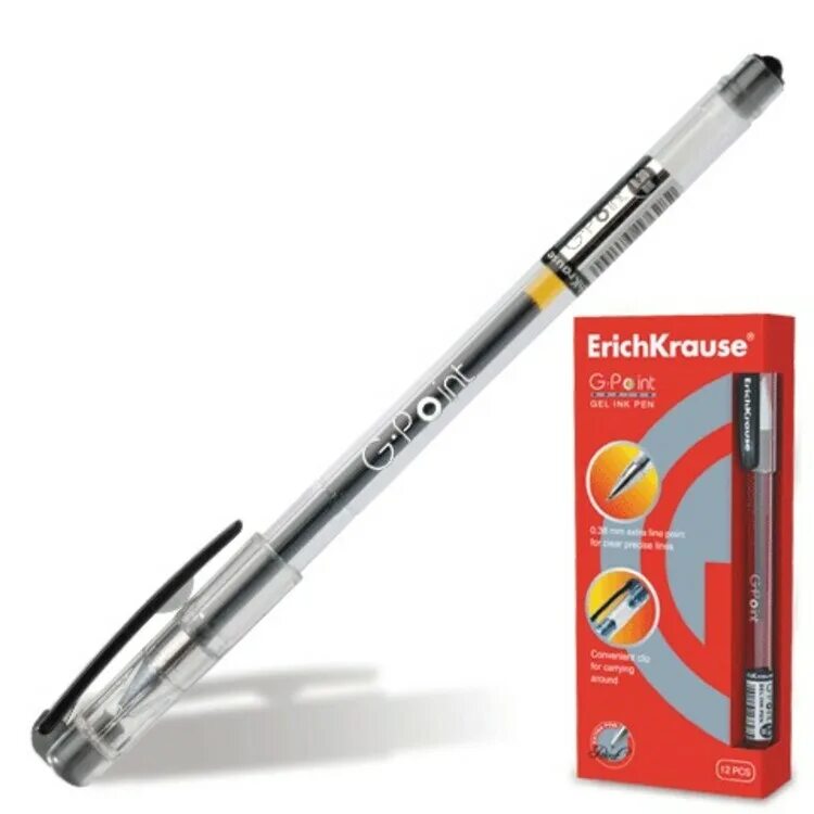 G point отзывы. Erich krause g point 0.38. ручка гелевая erichkrause g-point 0,38мм синяя (стерж.129мм, линия 0,25мм) игольч..
