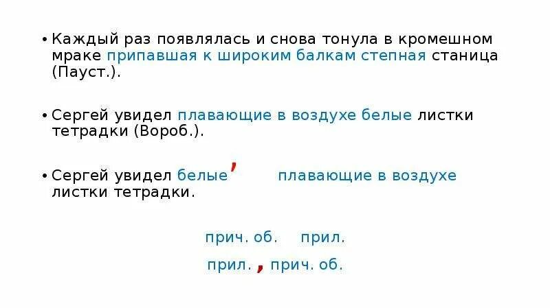 Каждый раз появлялась