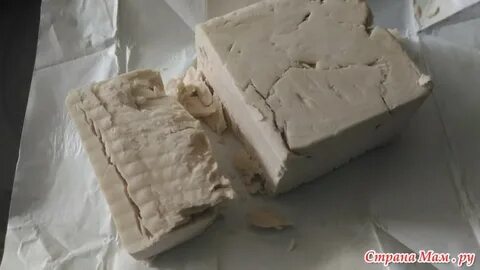 Замороженные прессованные дрожжи