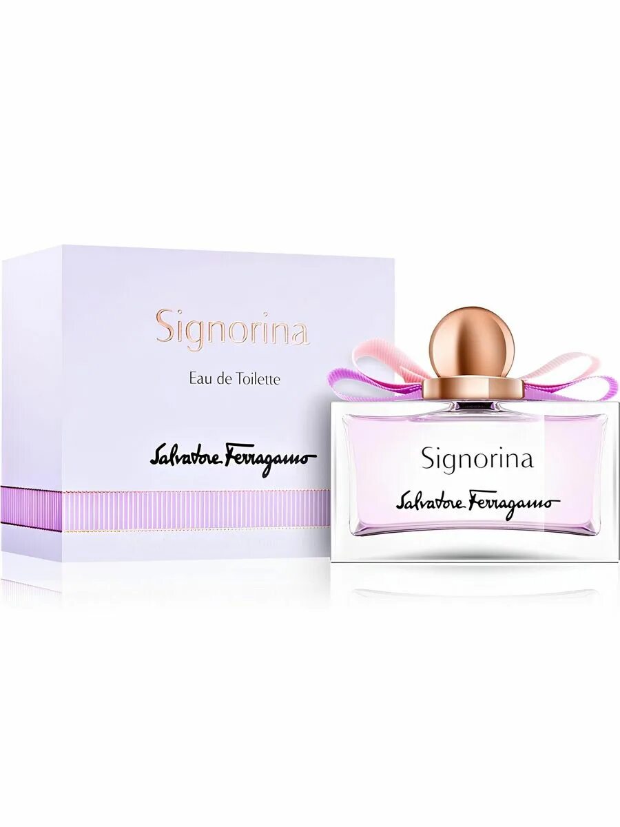 Туалетная вода signorina. Духи женские Signorina Salvatore Ferragamo. Сальваторе Феррагамо Сигнорина 100 мл. Salvatore Ferragamo (l) 100ml EDP. Сальваторе Феррагамо Сигнорина 1.5мл.