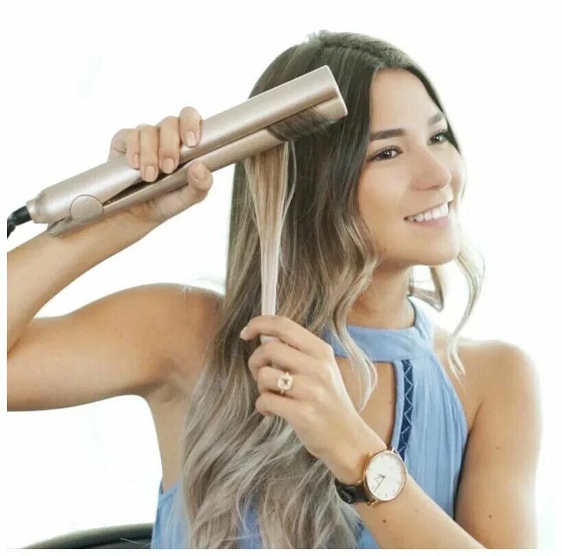 Локоны выпрямителем для волос. Выпрямитель утюжок Tyme Iron. Straightener hair Iron. Локоны утюжком. Кудри утюжком.