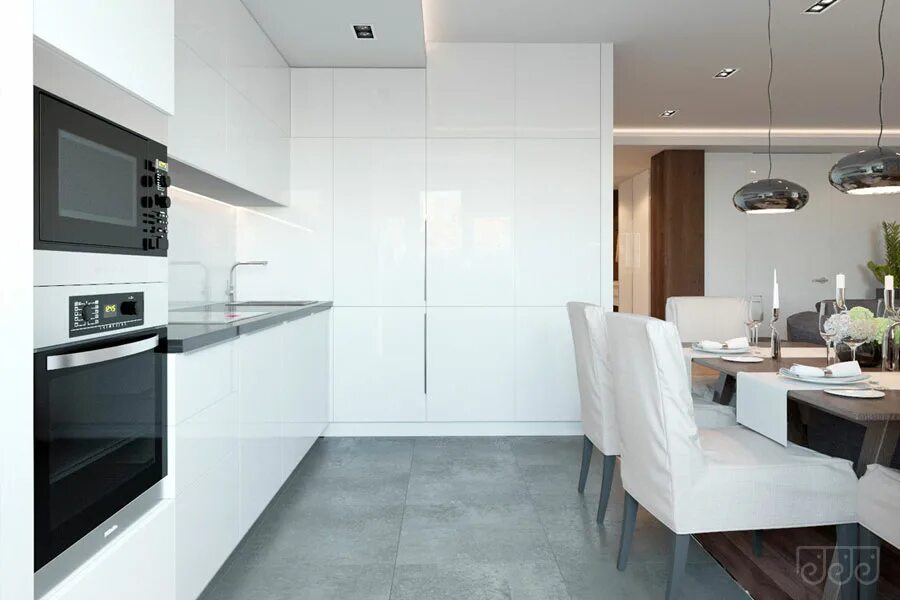 10 популярных идей на тему "double gallery kitchen design" для вдохновения