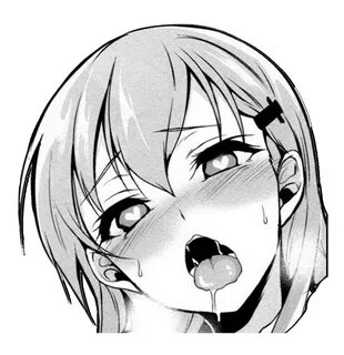 Как нарисовать ахегао лицо.