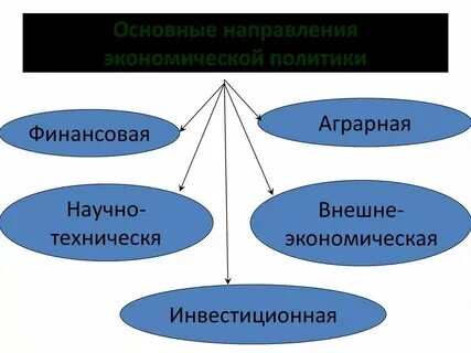 Экономические стратегии государства