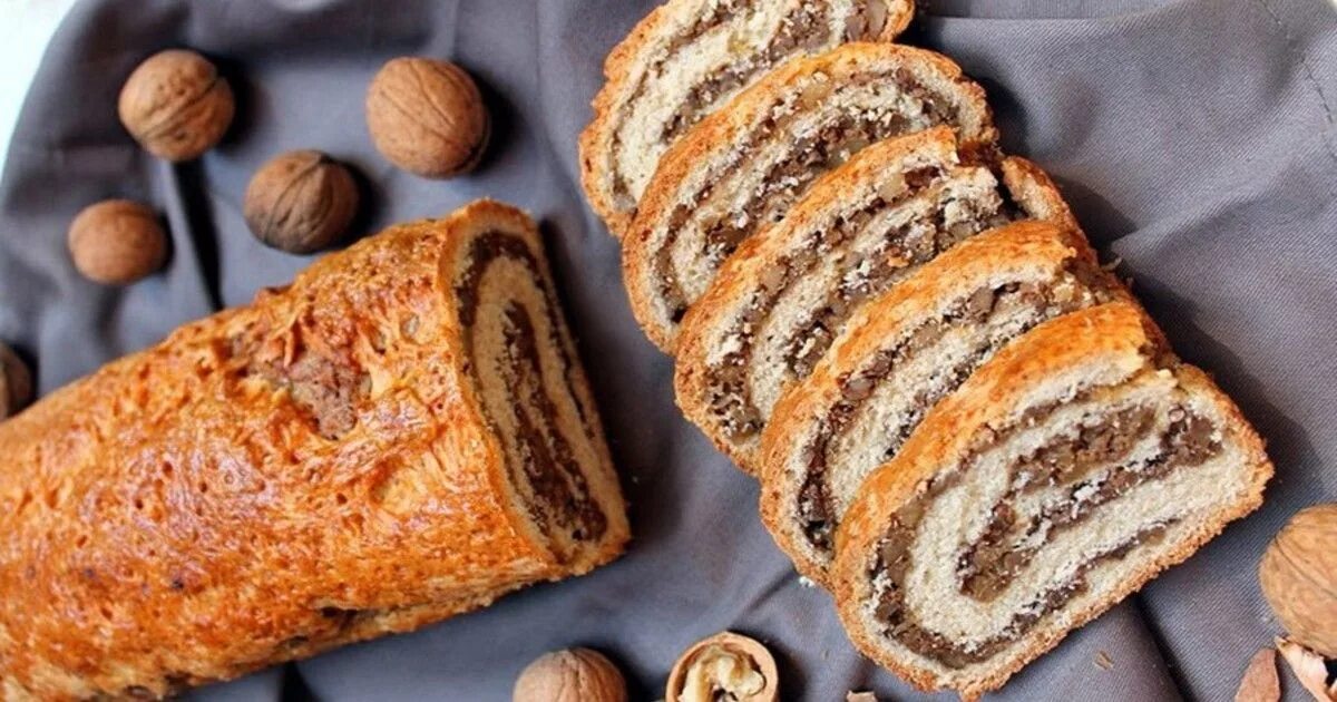 Рецепт рулетиков с орехами