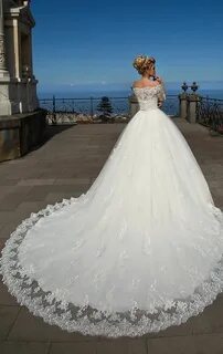 Пышное свадебное платье москва