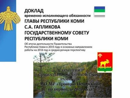 Стратегия республики коми